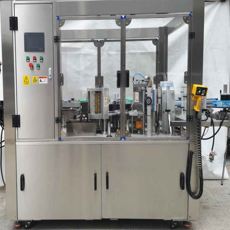 Automatic hot melt glue labeling machine