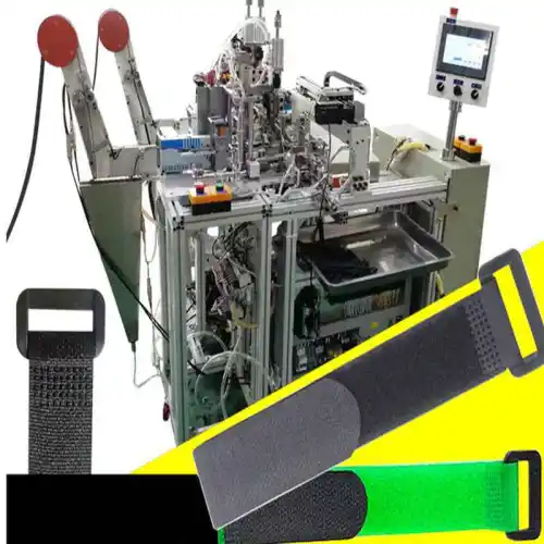 Automatic Velcro tape buckling splicing machine