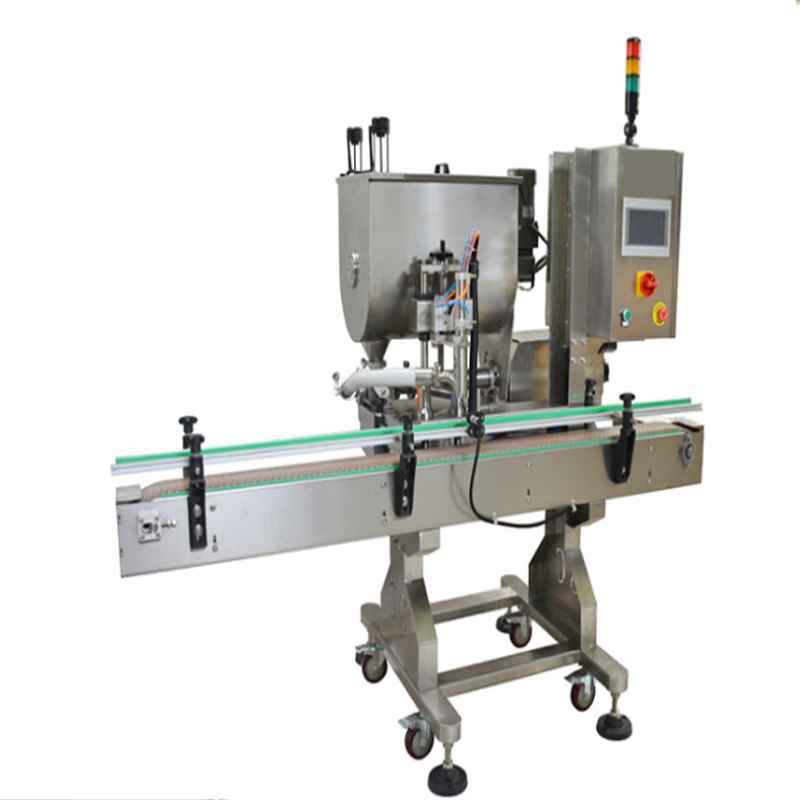 Speed single head sauce paste jar filling machine