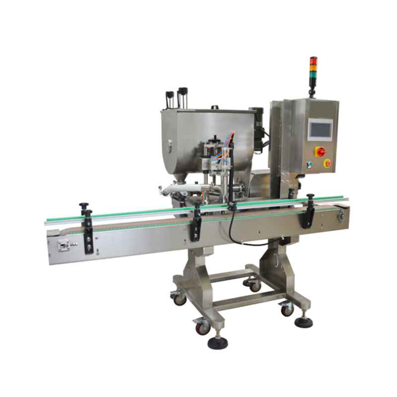 Speed single head sauce paste jar filling machine