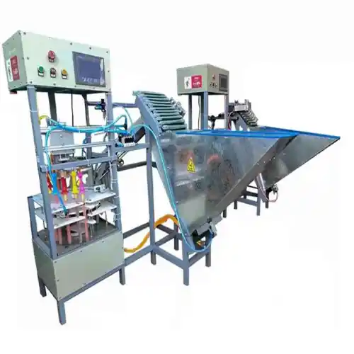 Rotary bubble water stick filling capping machine