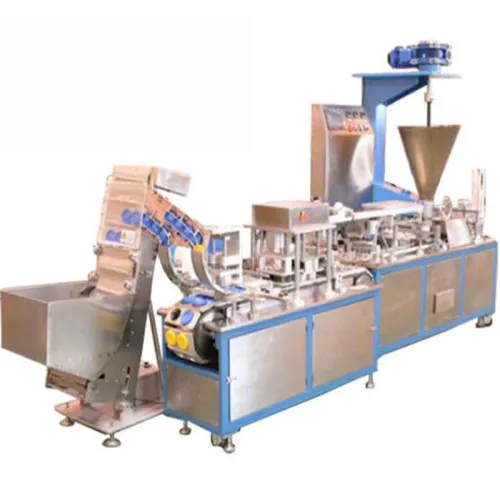 Automatic play doh filling sealing capping machine