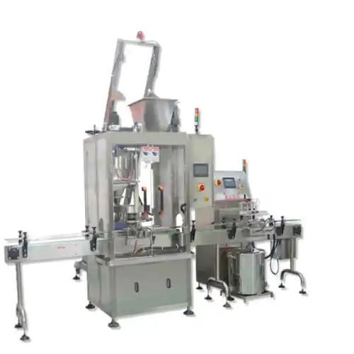 Automatic pickle filling oil adding line