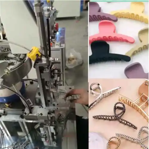 Semi auto hair pin assembly machine