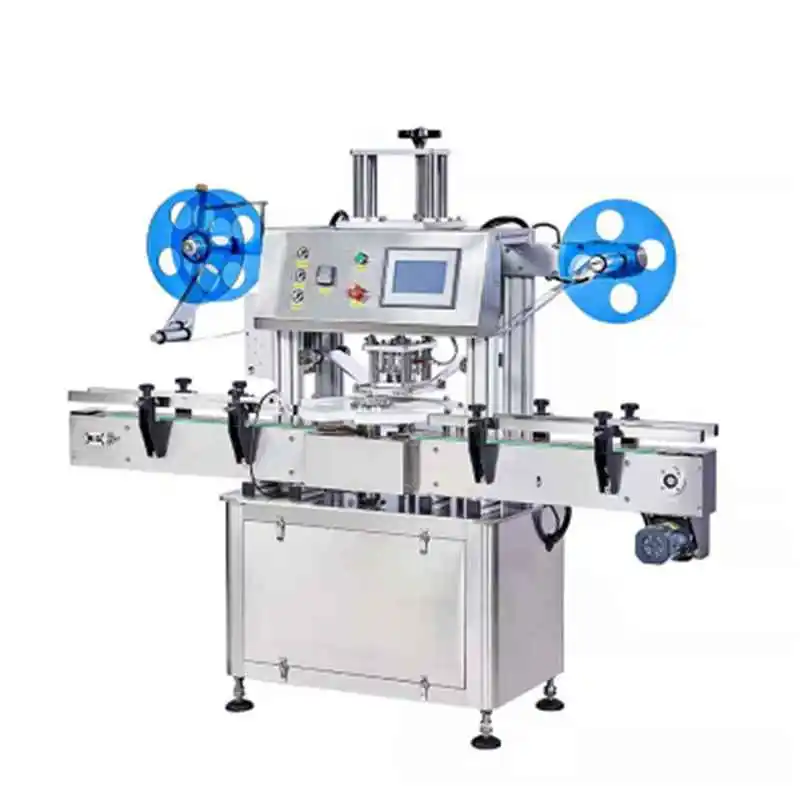 Automatic rotary jar foil sealing machine