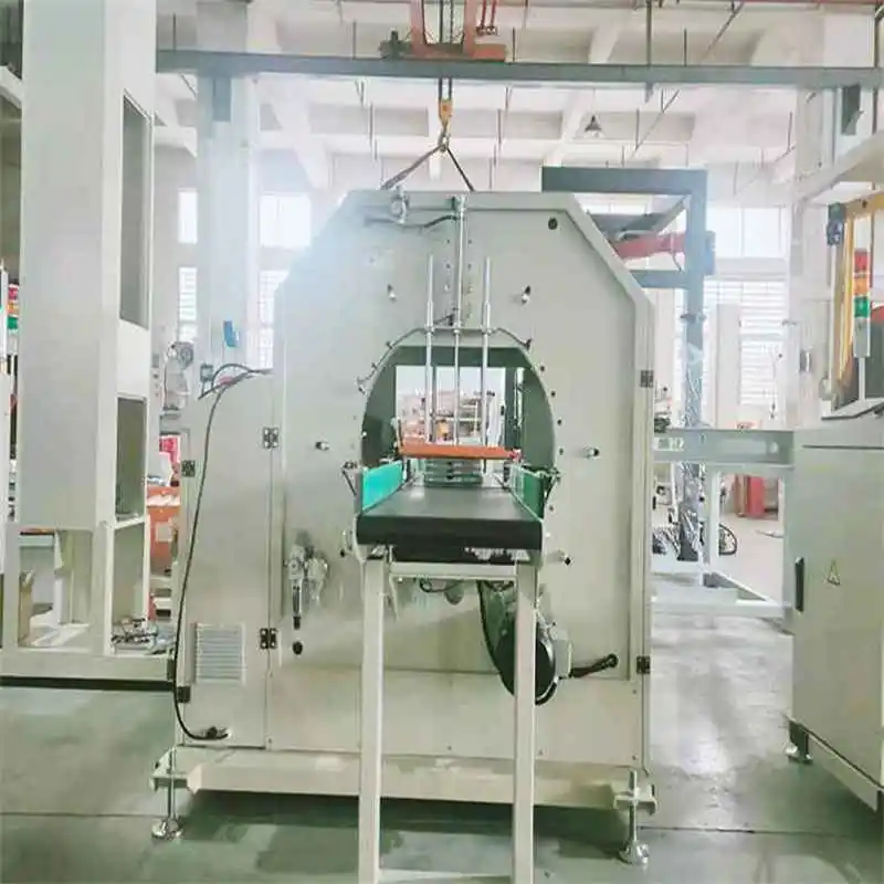 Automatic wrap around taping machine