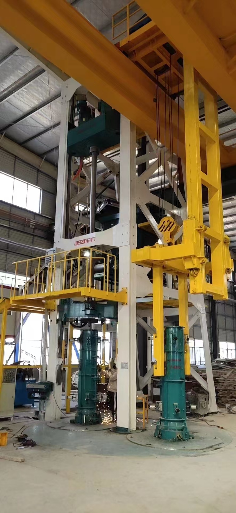 Our Company's Main Radial Extrusion Production Molds Our Company's Main Radial Extrusion Production Molds