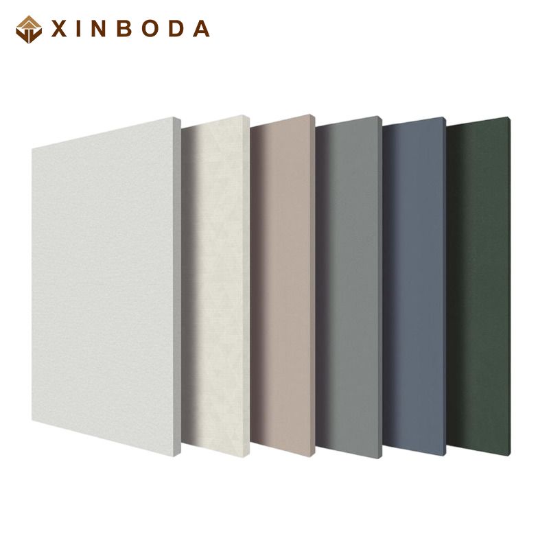 MDF phủ Melamine — Nguyên khối & Hoa văn