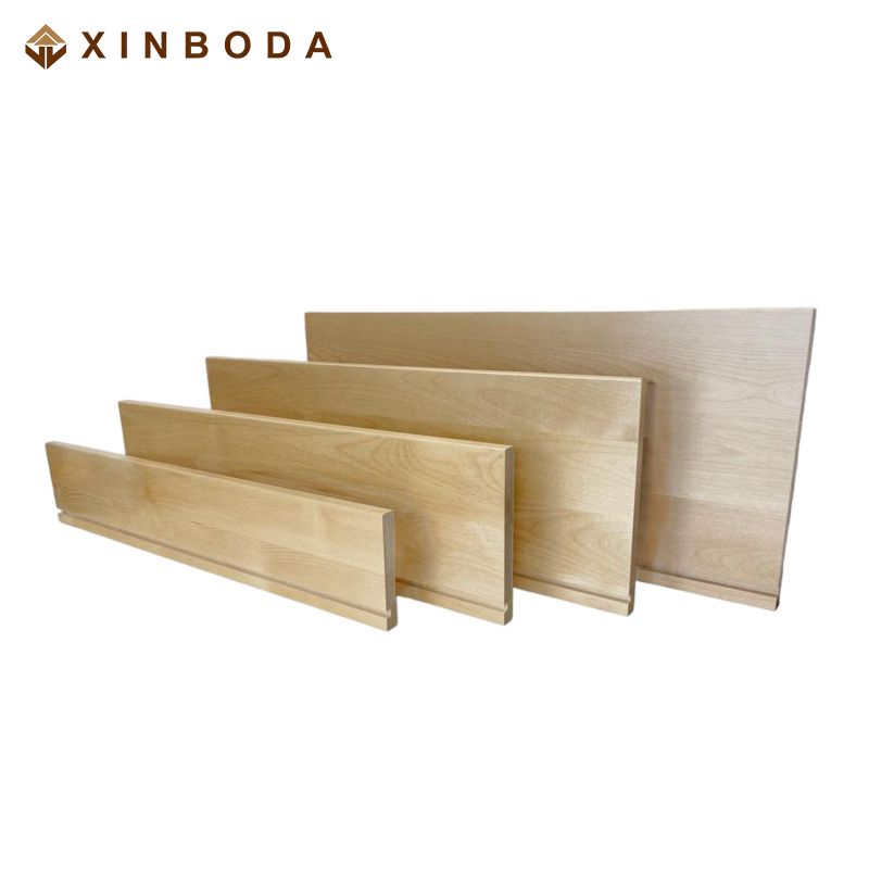 Ván ép bạch dương & Mặt ngăn kéo bằng gỗ nguyên khối