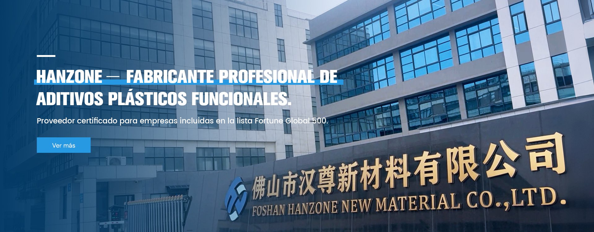 HANZONE-OF ADITIVOS PLÁSTICOS FUNCIONALES FABRICANTE PROFESIONAL