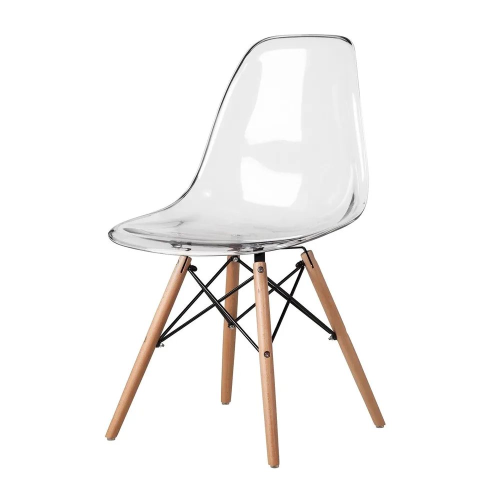 PC DSW EAMES CHAIR Clear H-611P