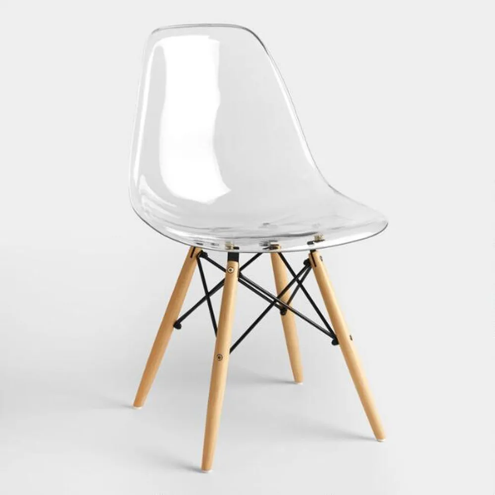 PC DSW EAMES CHAIR Clear H-611P