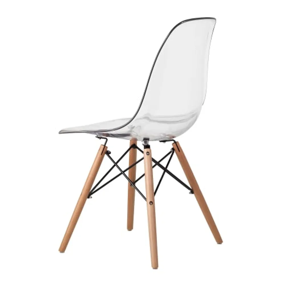 PC DSW EAMES CHAIR Clear H-611P