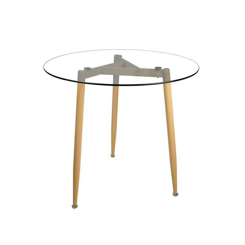 Glass Side Table T-026