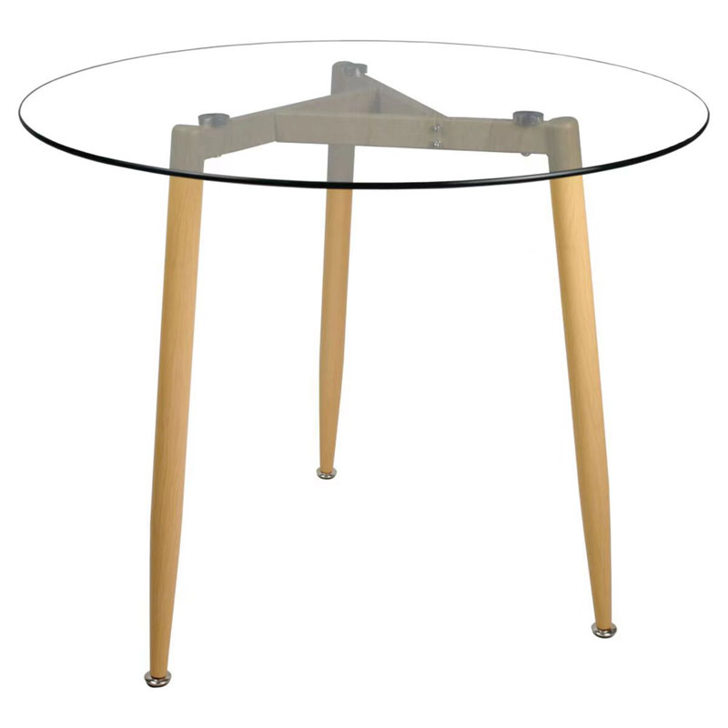 Glass Side Table T-026