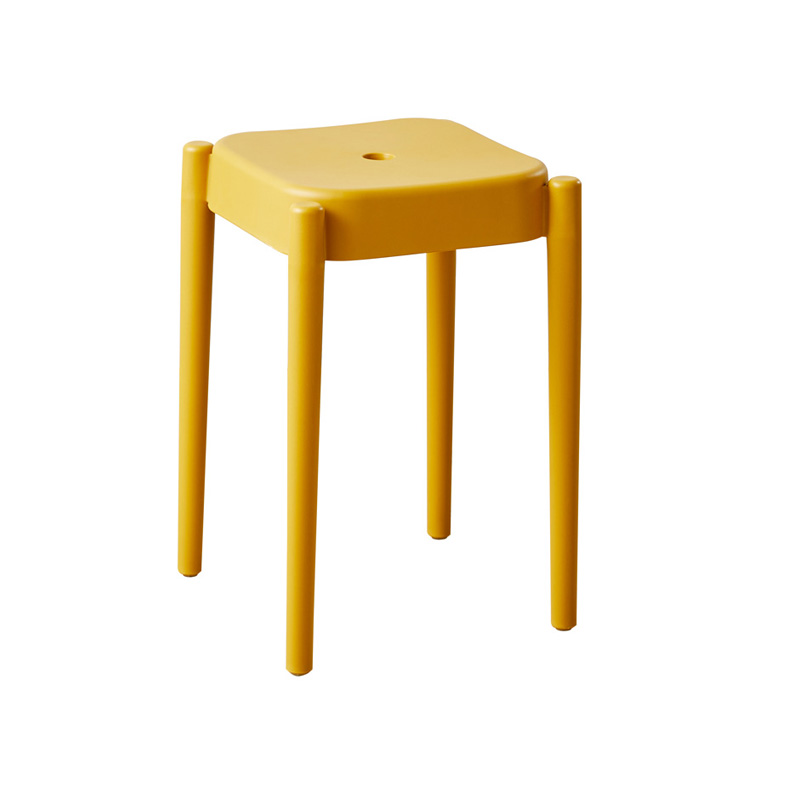 Stylish stackable polypropylene stool H-371