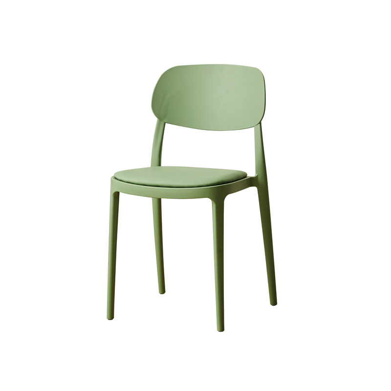 Cushioned Plastic Chair H-728C