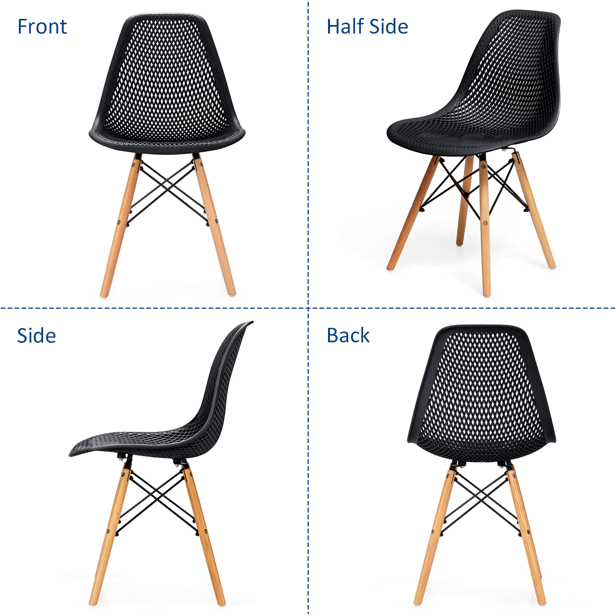 DSW Chair Eames Hollow Out H-611A