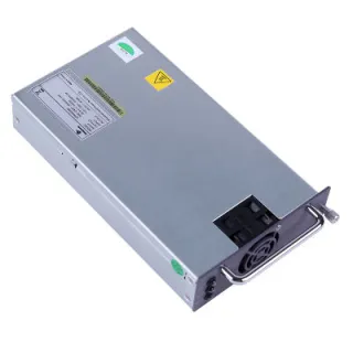 Emerson's high-efficiency rectifier module R48-3500e adopts non-destructive hot-swapping technology, and its output and input have soft-start units, so the output voltage of the system will not fluctuate when the module is swapped.