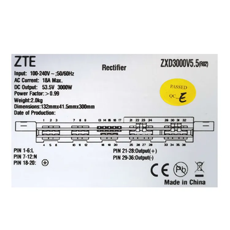 Telecom Rectifier Module ZXD3000 V5.5