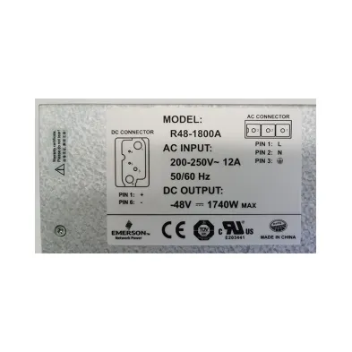 Emerson Telecom Rectifier r48-1800a