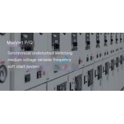 Nidec CT MaxVert P/Q Medium voltage variable frequency system