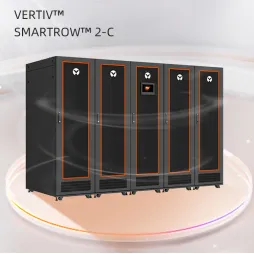 Vertiv SmartRow 2-C Single row fully enclosed micro module data center
