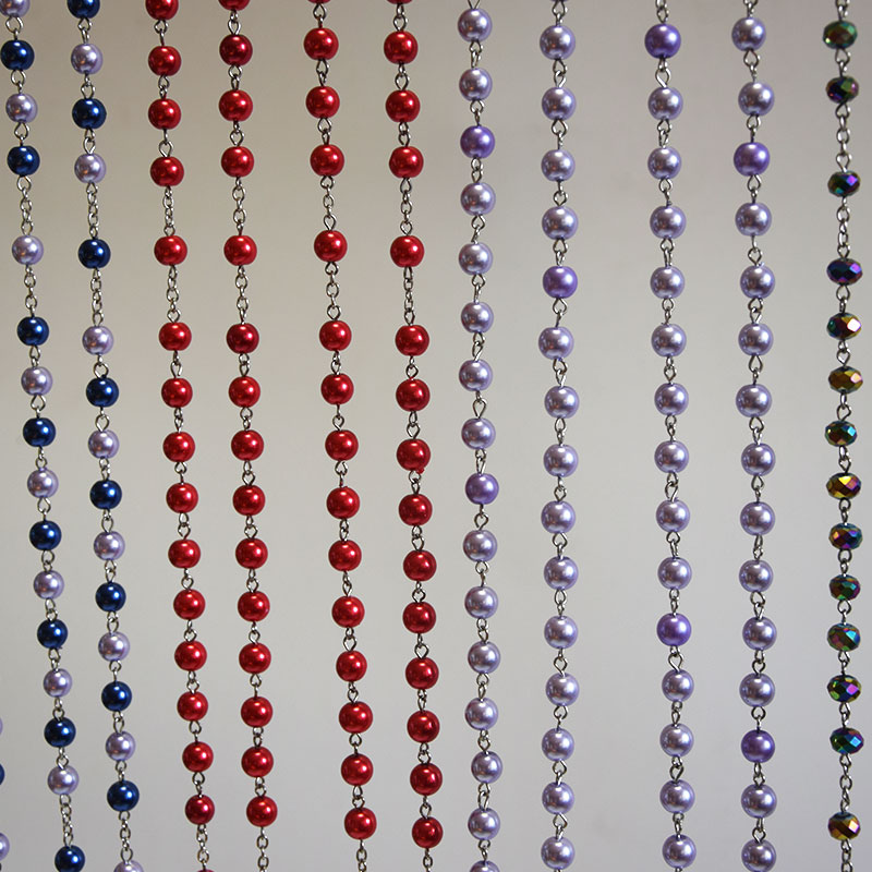Crystal Glass Bead Chain