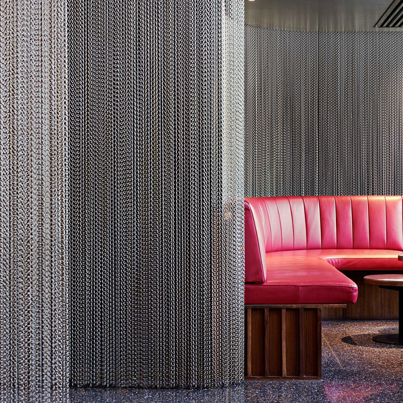 1.6mm Chain Link Curtain,Industrial Chain Curtains