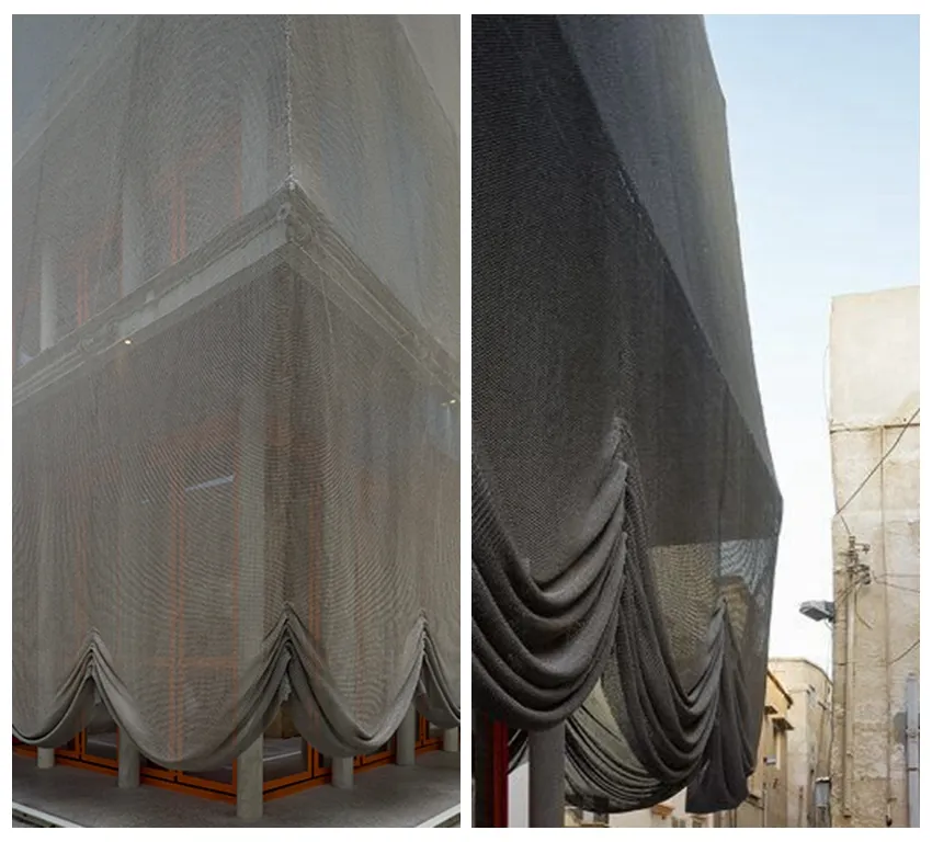 Grillage de métal en acier inoxydable de rideaux pour décoration extérieure  de l'intérieur - Chine Wire Mesh, décoratif grillage de métal rideau