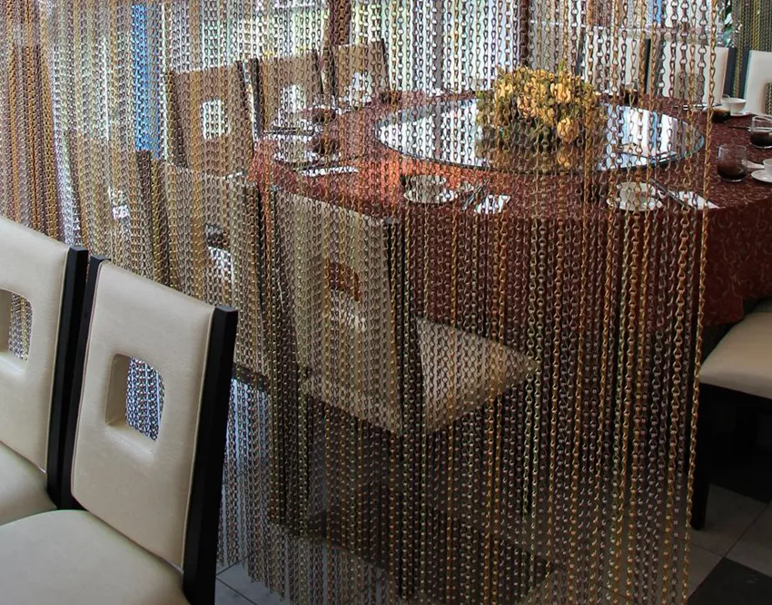 1.6mm Chain Link Curtain,Industrial Chain Curtains