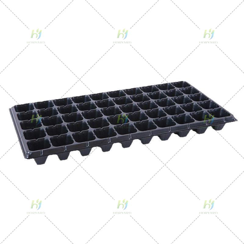 Robuste 50-zellige Saatschalen für Gemüse und Blumen 