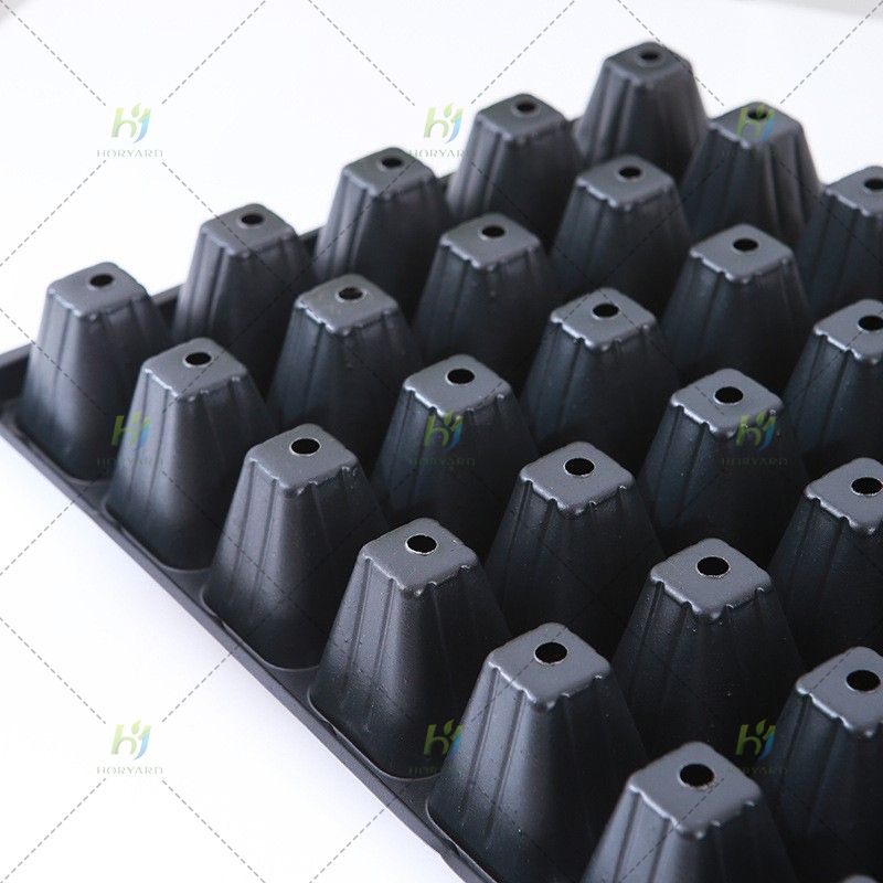 105-Zellen-Kunststoff-Sämlingstablett-Plug-Samen-Anzuchtschalen für die Gewächshausvermehrung
