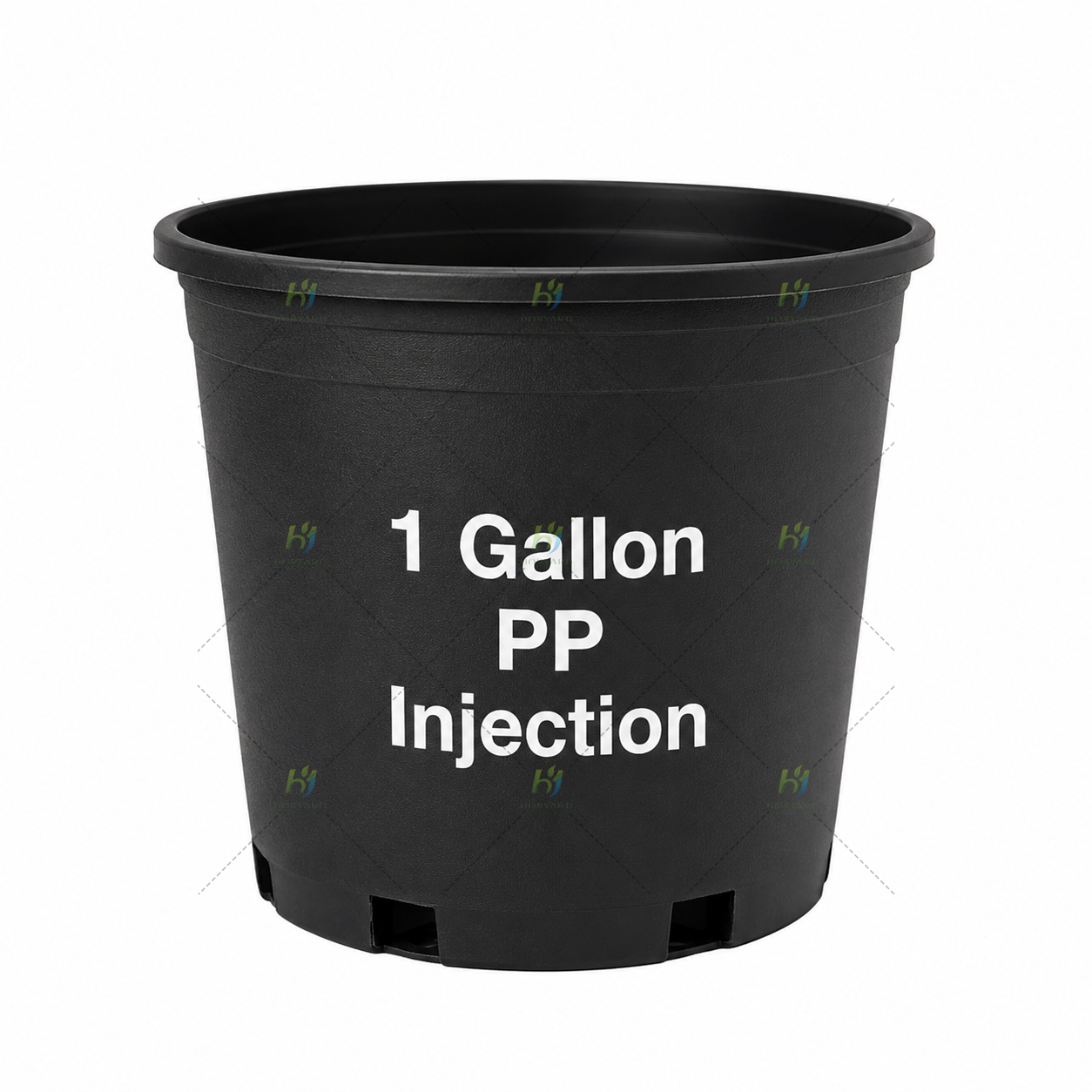 Black Plant Grow Nursery Pot Plastic Recycle 1-Gallonen-Kunststofftöpfe für Kindergartenpflanzen