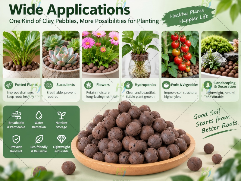 LECA Blähtonkiesel für Hydrokultur und Pflanzenanbau