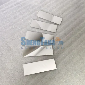 Quartz Glass Silver Plated Sheet