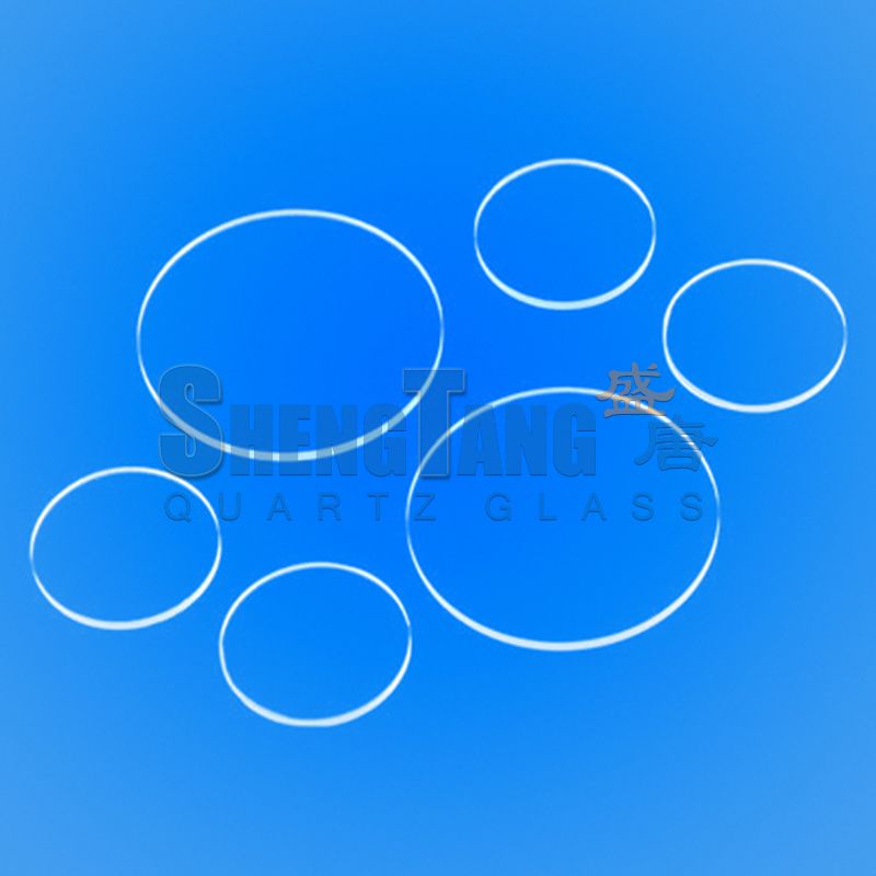 5mm19mm Diameter Round Quartz Sheet,Fused Quartz wafer，Transparent