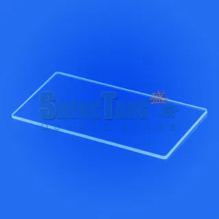 Square Optical Fused Transparent Silica Chips 1-3mm