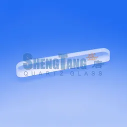 High temperature resistant quartz glass observation window