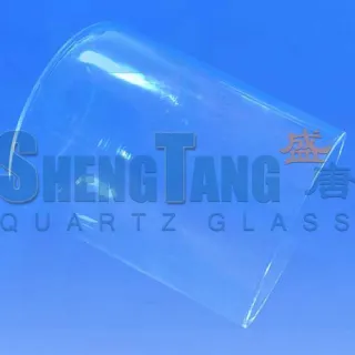 Laboratory Transparent Fused Quartz Crucible