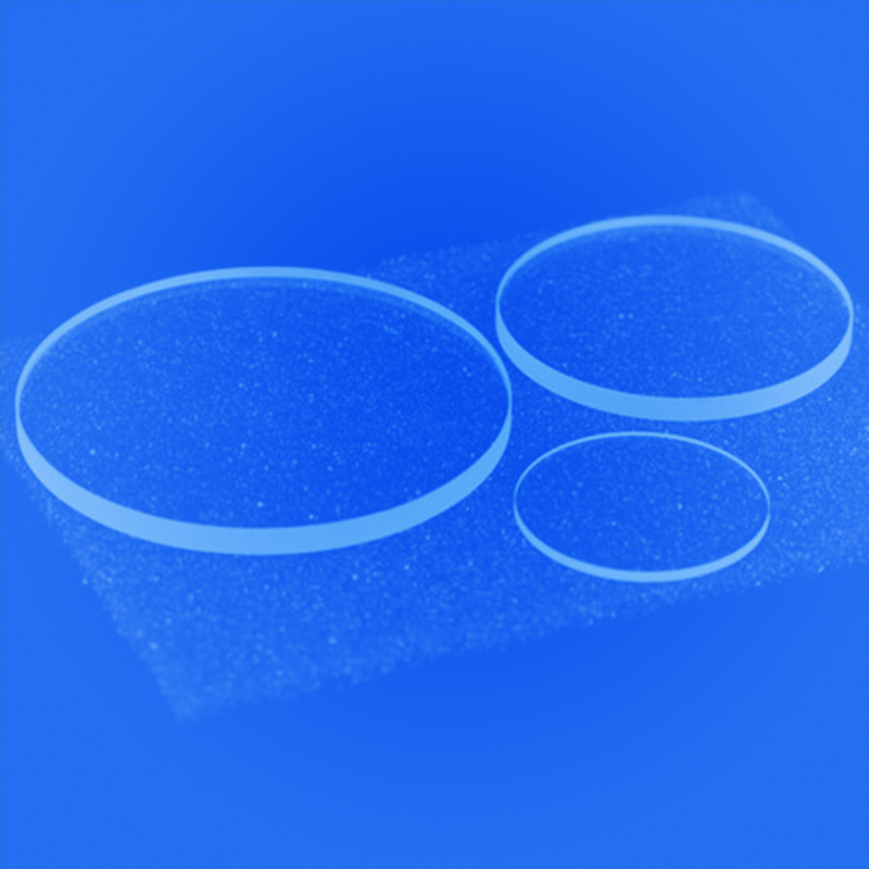 JGS1 UV-vis quartz disc sheet 14-50mm diameter