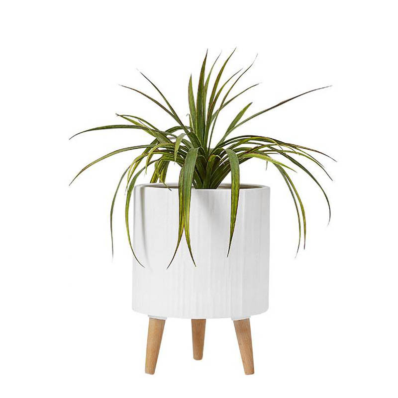 Textured Footed Planters WL03B