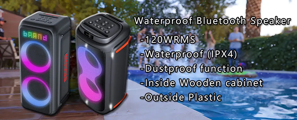 EDEN SPEAKER develops a new series of waterproof speakers