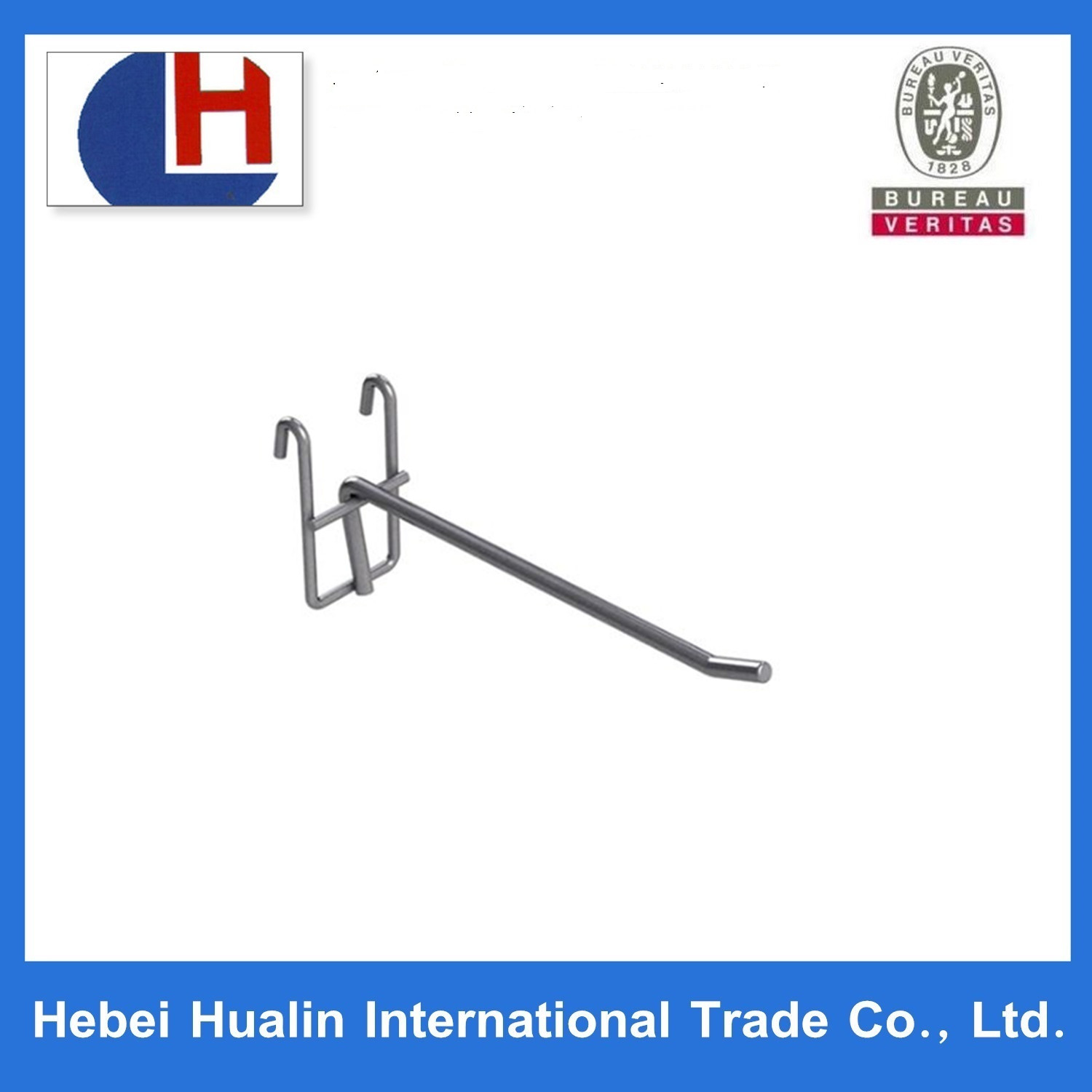 Single Double Metal Pegboard Hook