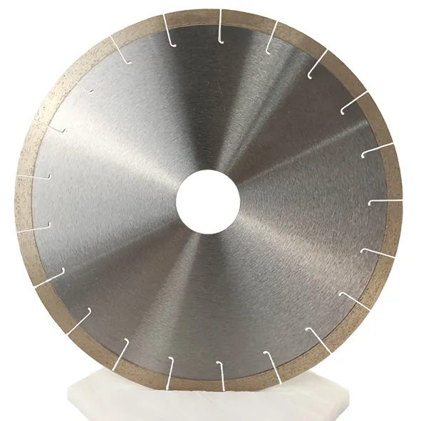 Continuous Rim Saw Blade with Laser-Slotted