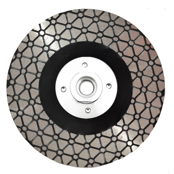Pemotongan Pisau & Pemotongan Tepi Gergaji Turbo Sepak Bola dua sisi untuk Porselen