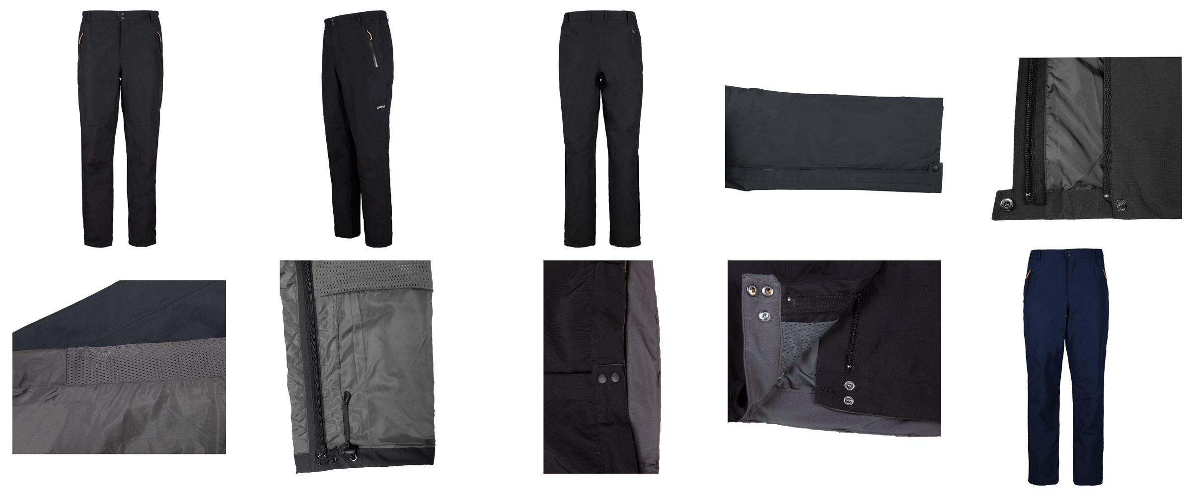 Men fully seam taped trousers
