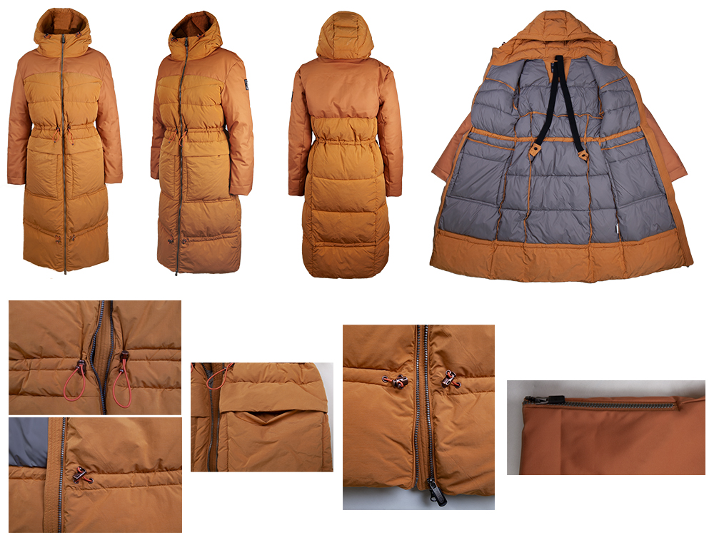 Long padded parka