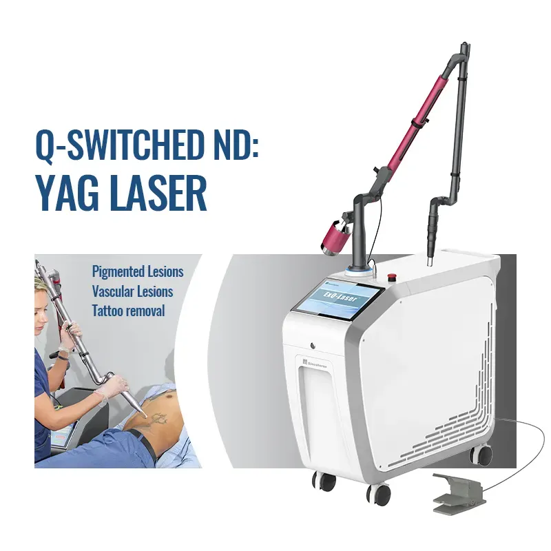Q switch ND yag laser