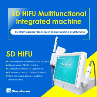 Professional 5D V-max HIFU Machine